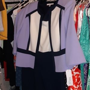 Dress & Jacket with 3/4 length sleeves